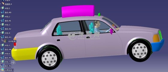 數(shù)字化時代的出租汽車 基于CATIA的三維建模技術(shù)與應(yīng)用探索